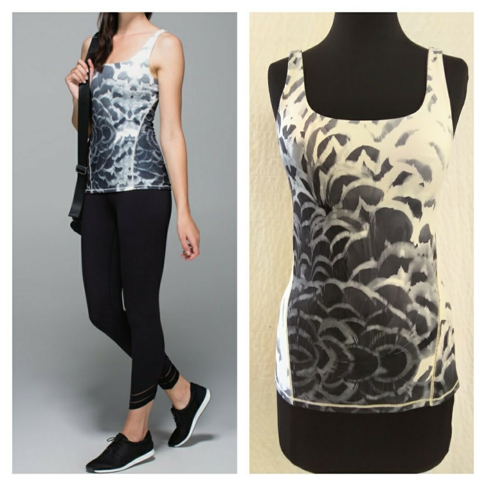 Lululemon Amala Tank - Pretty Plume Angel Wing